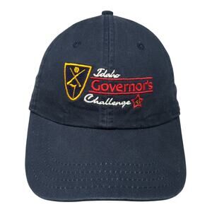 Idaho Governor's Challenge Slideback Hat Blue One Size Embroidered HYP